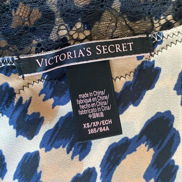 Victoria's Secret Leopard Print Lace Slip Dress Chemise Size XS - Picture 12 of 16